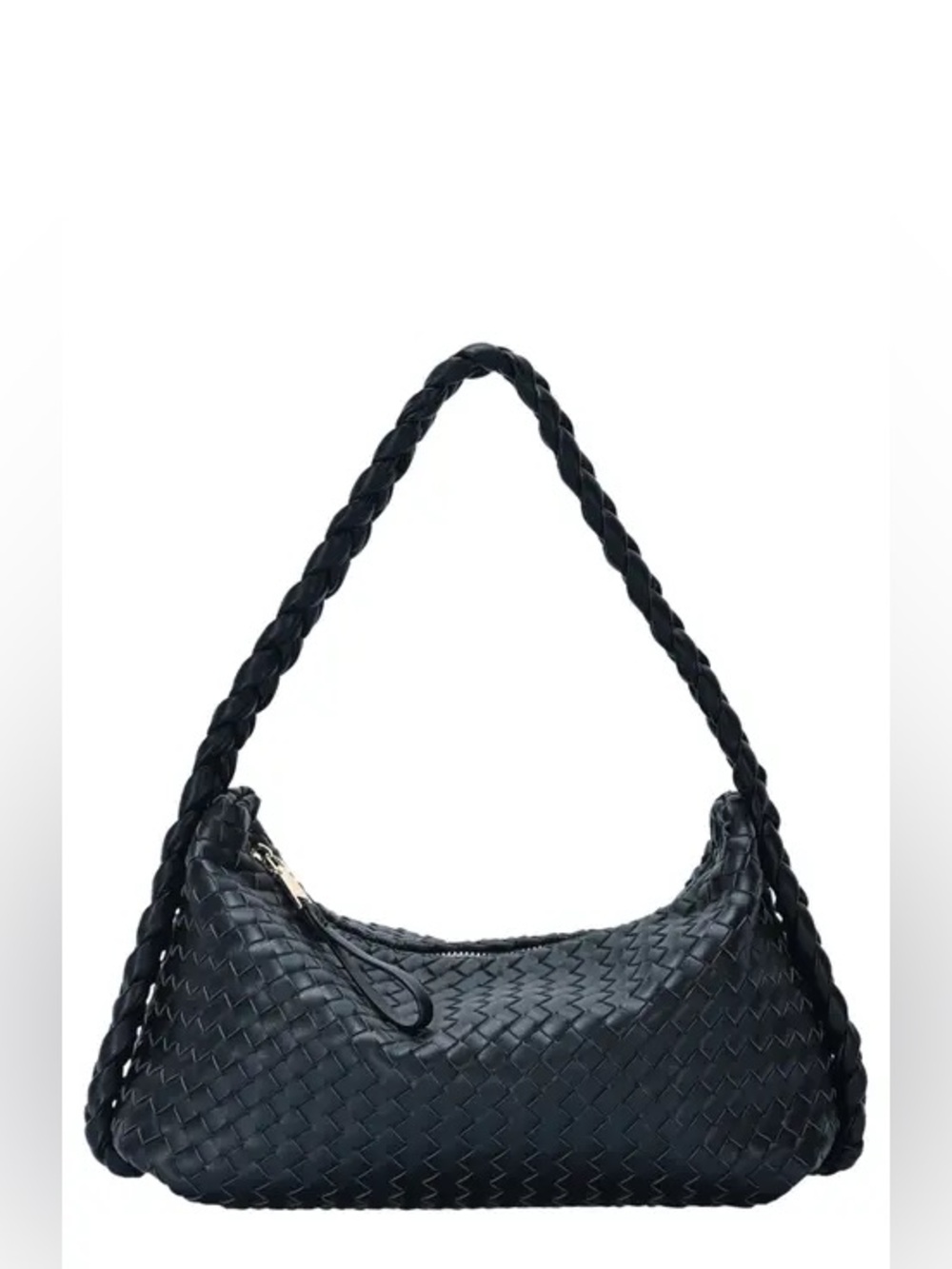 Nordstrom Antik Kraft black Woven Hobo Bag
